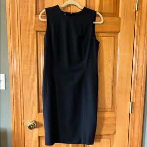 Talbots Classic Black Midi Dress